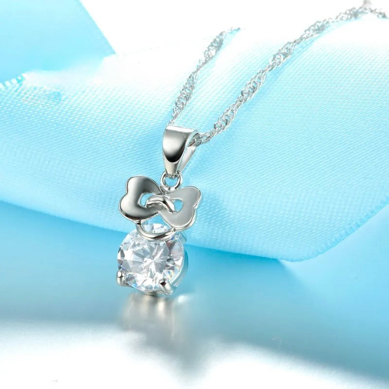 Ensembles en argent sterling 925, zirconia, cristal