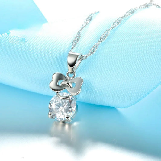 Ensembles en argent sterling 925, zirconia, cristal