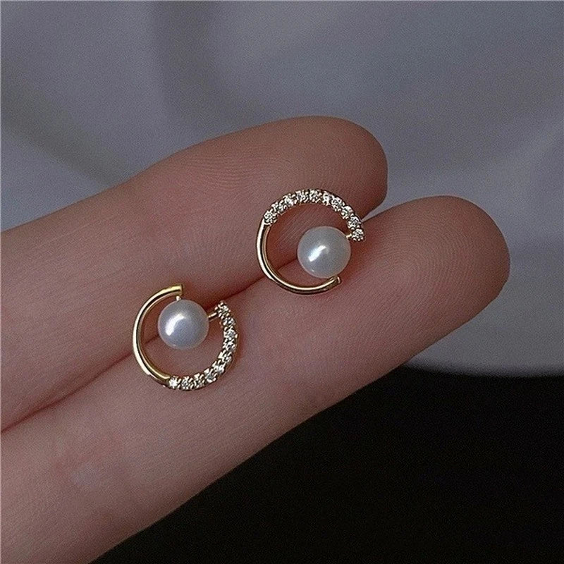 Boucle d'oreille plaqué or 14K