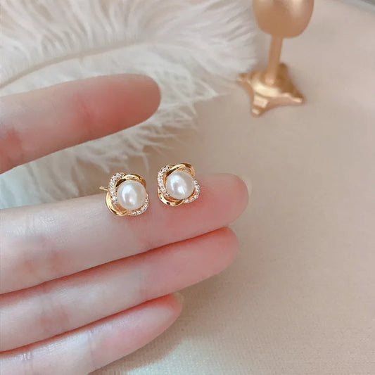 Boucle d'oreille plaqué or 14K