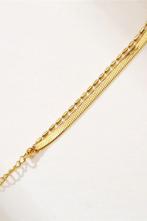 Bracelet à deux couches