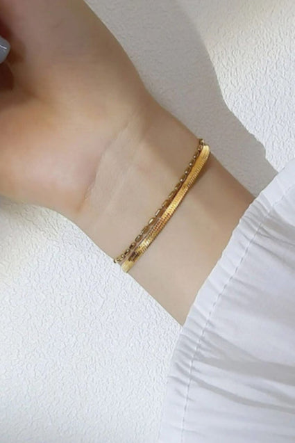 Bracelet à deux couches