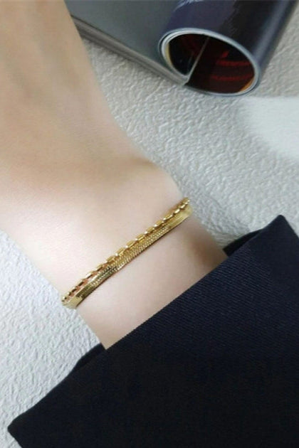 Bracelet à deux couches