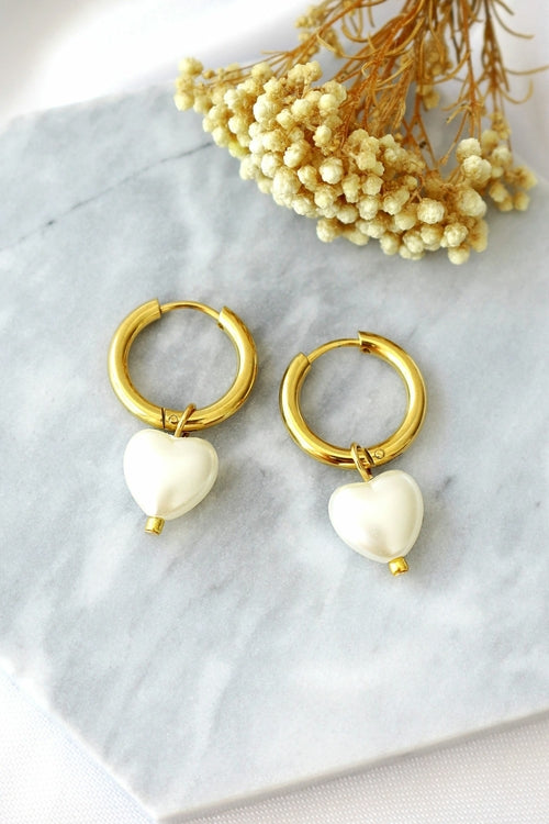 Boucle d’oreille en cœur